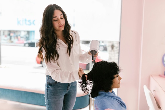 Salon staff training